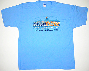 America by Bicycle Blue Ridge Parkway T-Shirt