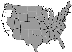 Ride the West Map