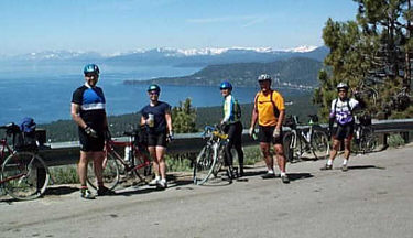 World famous Lake Tahoe.