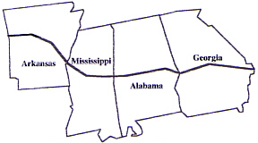 Fast South- East, Route Map